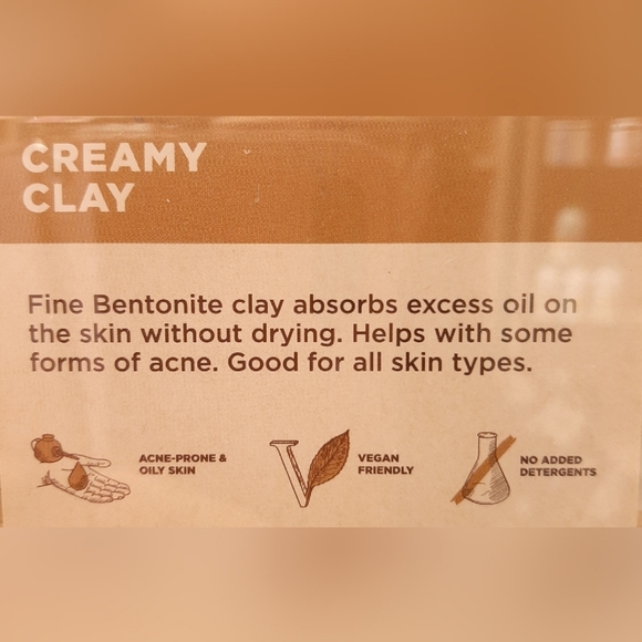 THE SOAP WORKS Creamy Clay All Natural Specialty Soap Bentonite Oily Skin - Picture 6 of 6
